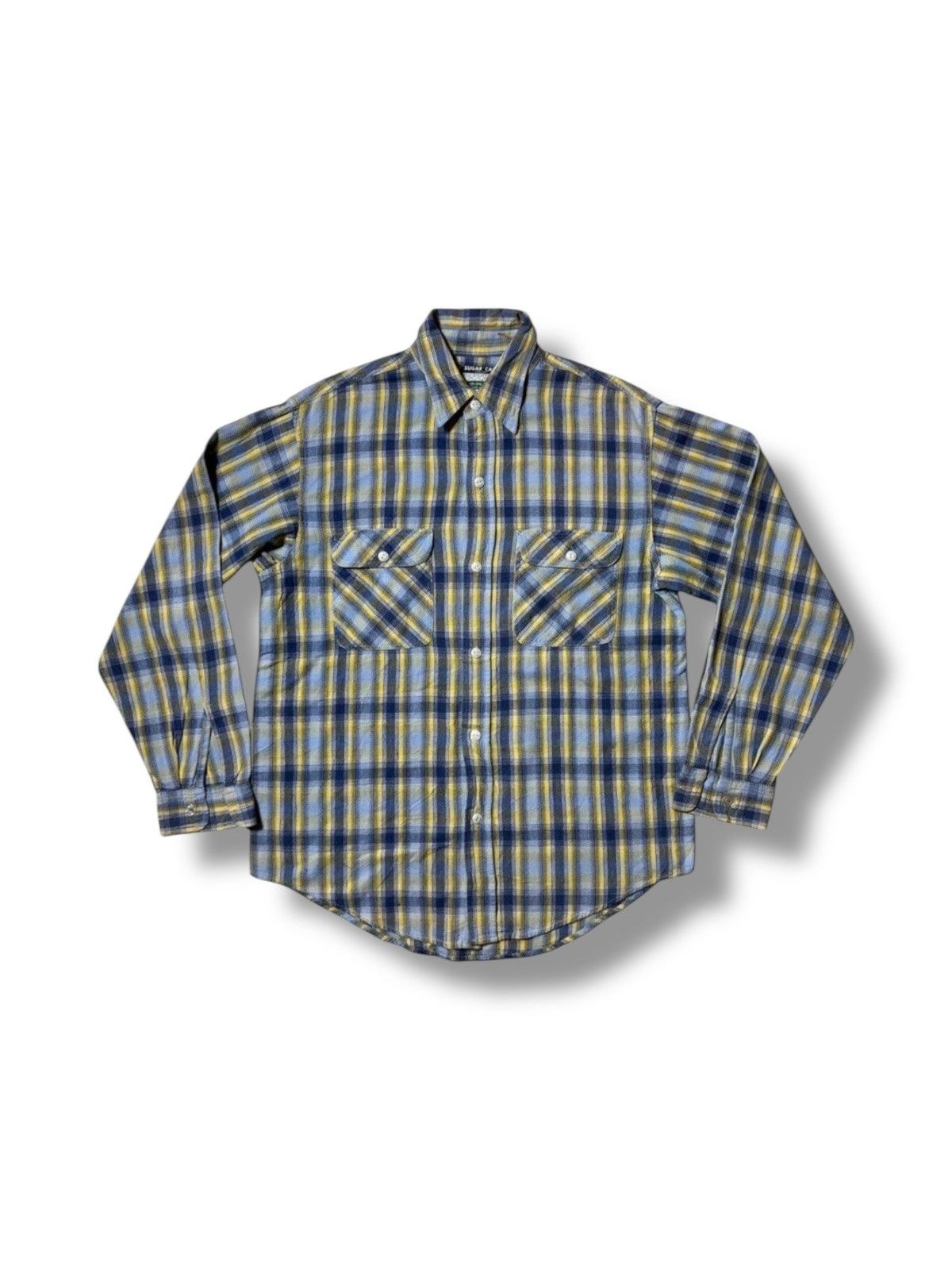 Sugar Cane Sugarcane Flannel Shirt Size US L / EU 52-54 / 3 - 1 Thumbnail