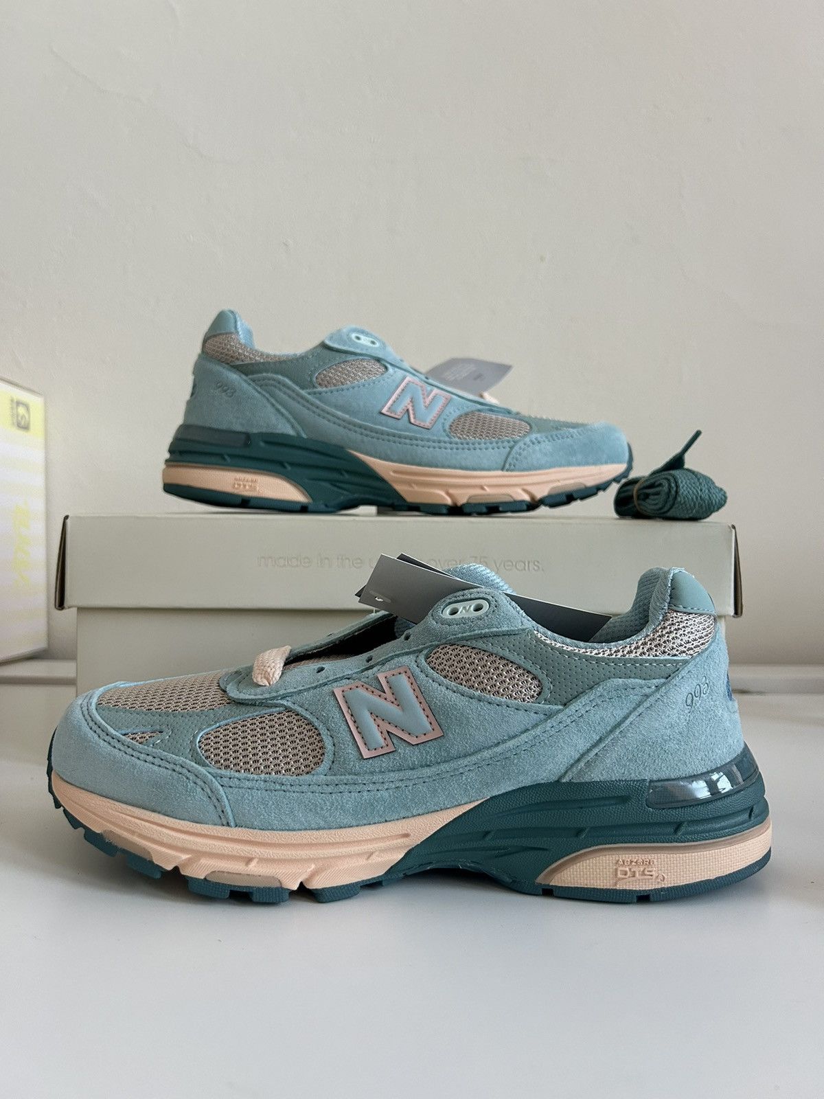Joe Freshgoods × New Balance New Balance 993 x Joe Fresh Goods Arctic Blue Size US 7 / IT 37 - 1 Thumbnail