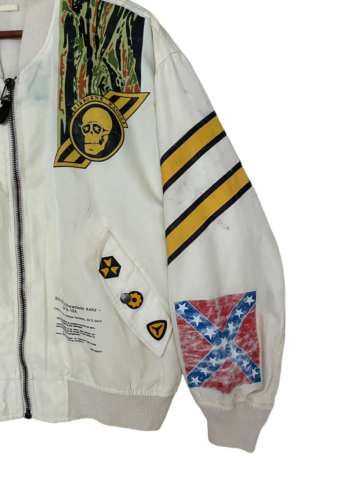 Bottega Veneta Vintage Brand Avirex USAF Fly Jacket 1990s Size US M / EU 48-50 / 2 - 4 Thumbnail