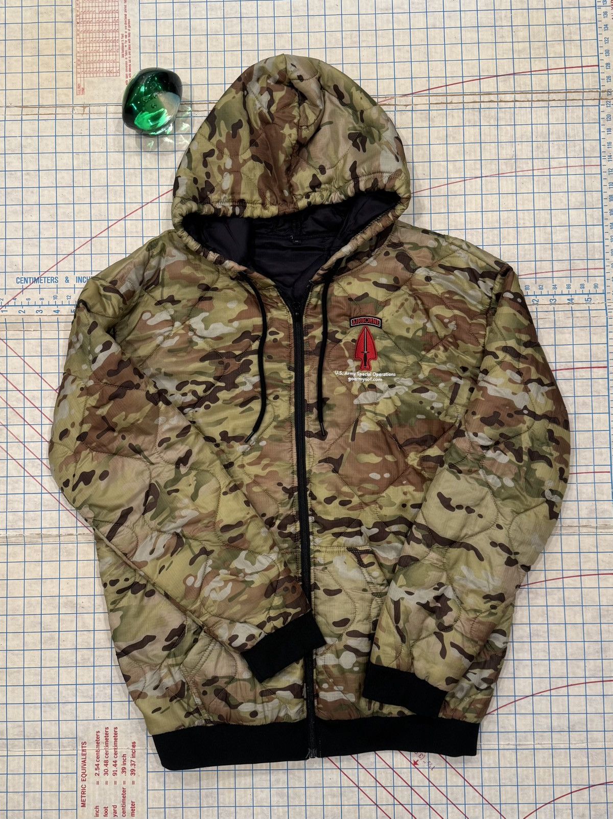 Vintage Delta Force US Army Special Ops Camo Rip Stop Jacket XL Mens Size US XL / EU 56 / 4 - 5 Thumbnail