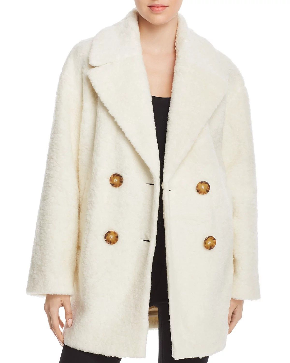 Kate Spade Kate Spade Jacket Teddy Faux Fur Coat Cream M Size M / US 6-8 / IT 42-44 - 1 Thumbnail