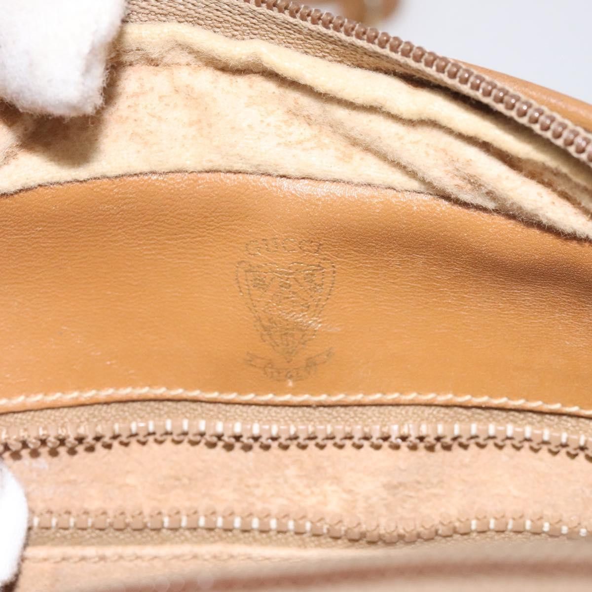 Gucci GUCCI Micro GG Supreme Shoulder Bag Pvc Leather Brown Gold Size ONE SIZE - 17 Thumbnail