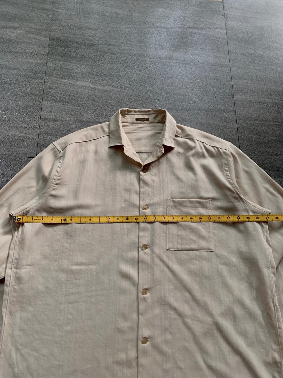 Yohji Yamamoto FREE TAX! Ys for Men Oversized Wool Ls Shirt Size US L / EU 52-54 / 3 - 15 Thumbnail