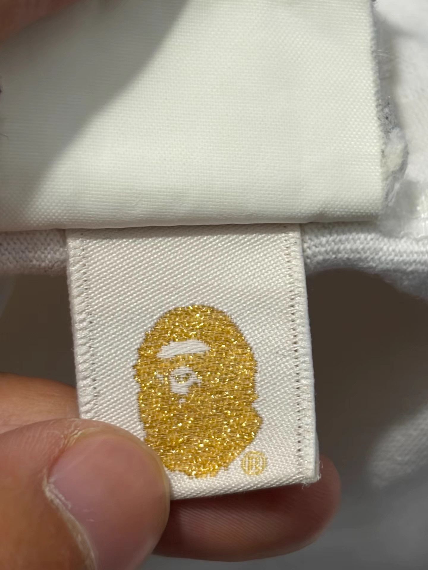 Bape BAPE White Slogan Short Sleeve Tee Size US M / EU 48-50 / 2 - 5 Thumbnail