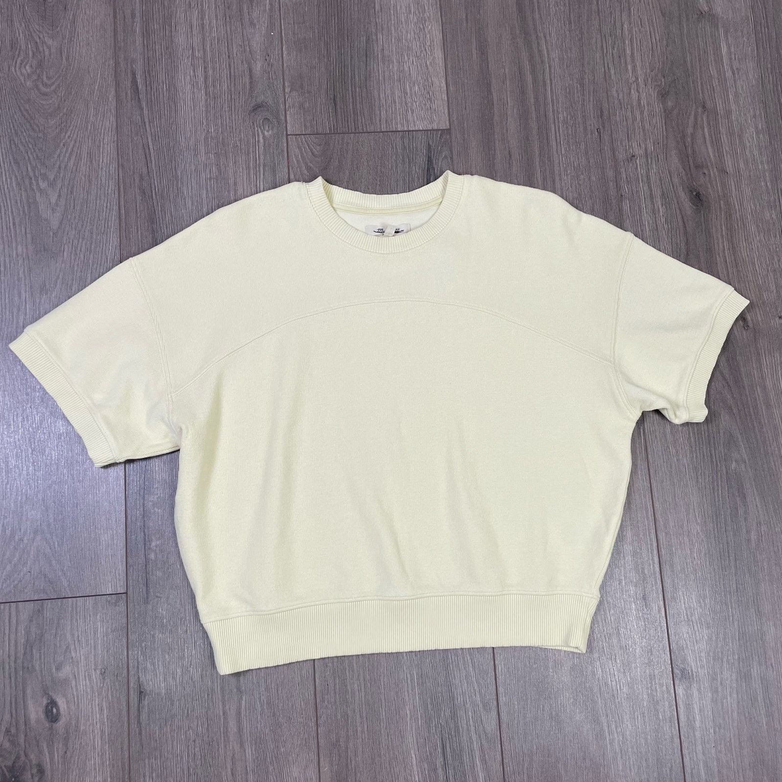 Madewell Madewell Ribbed Muscle Tee Sweatshirt Top US Women's M Size M / US 6-8 / IT 42-44 - 1 Thumbnail