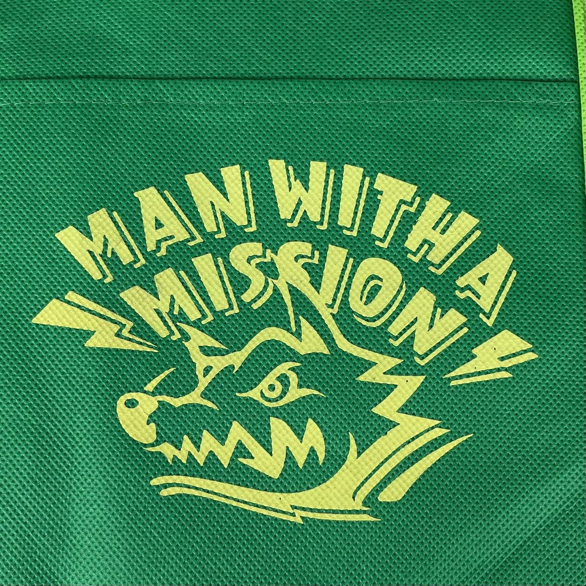 Band Tees × Japanese Brand Man With A Mission Tote Bag Size ONE SIZE - 5 Thumbnail