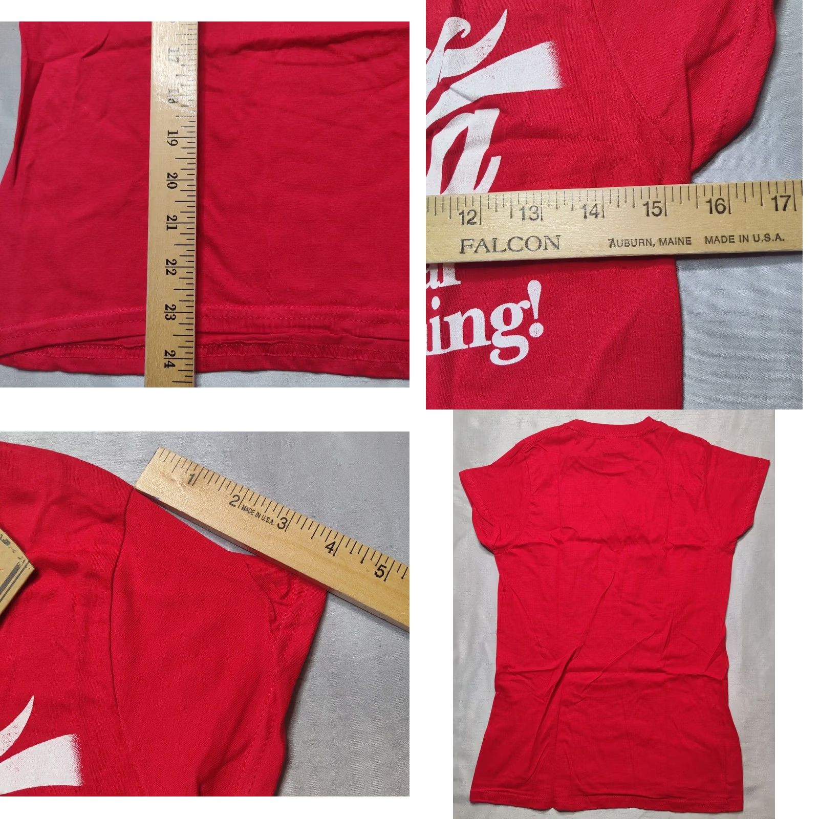 Vintage VINTAGE COCA-COLA ABSOLUTE CULT T-Shirt WOMEN Red S/Small Cotton Logo Short Sleeve Crew Neck 100% Cotton Size S / US 4 / IT 40 - 8 Thumbnail