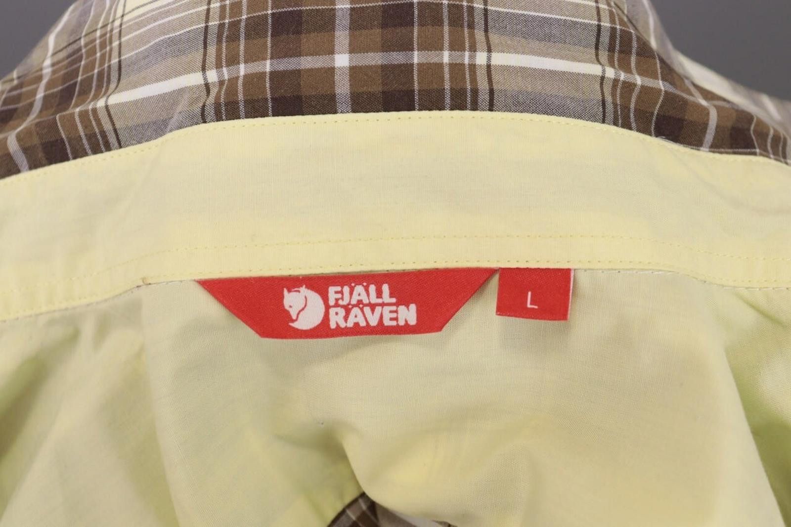 Fjallraven Fjall Raven Brown Check Hiking Button Blouse Shirt Size L Size L / US 10 / IT 46 - 11 Thumbnail
