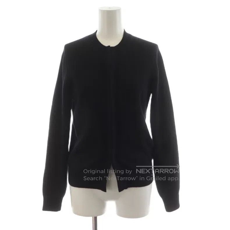 Comme des Garcons Comme des Garcons Black Wool Cardigan Size S / US 4 / IT 40 - 1 Thumbnail