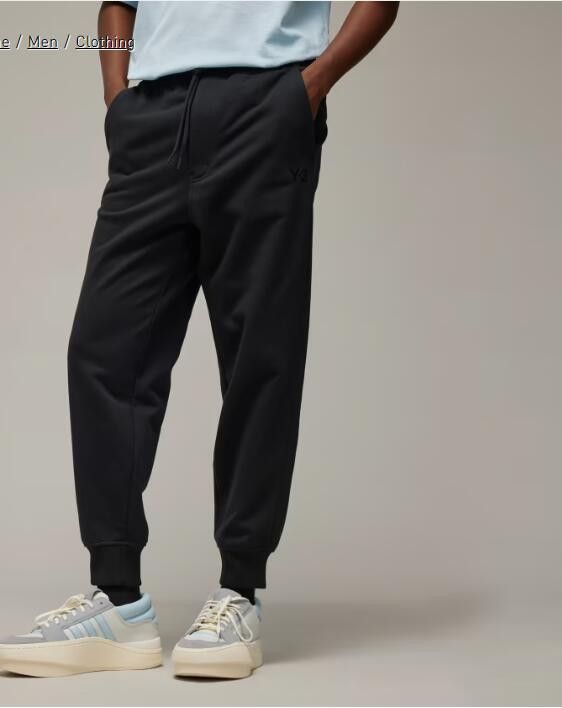 Y-3 BNWT SS24 Y-3 YOHJI YAMAMOTO FRENCH TERRY CUF SWEATPANTS L Size US 34 / EU 50 - 15 Thumbnail