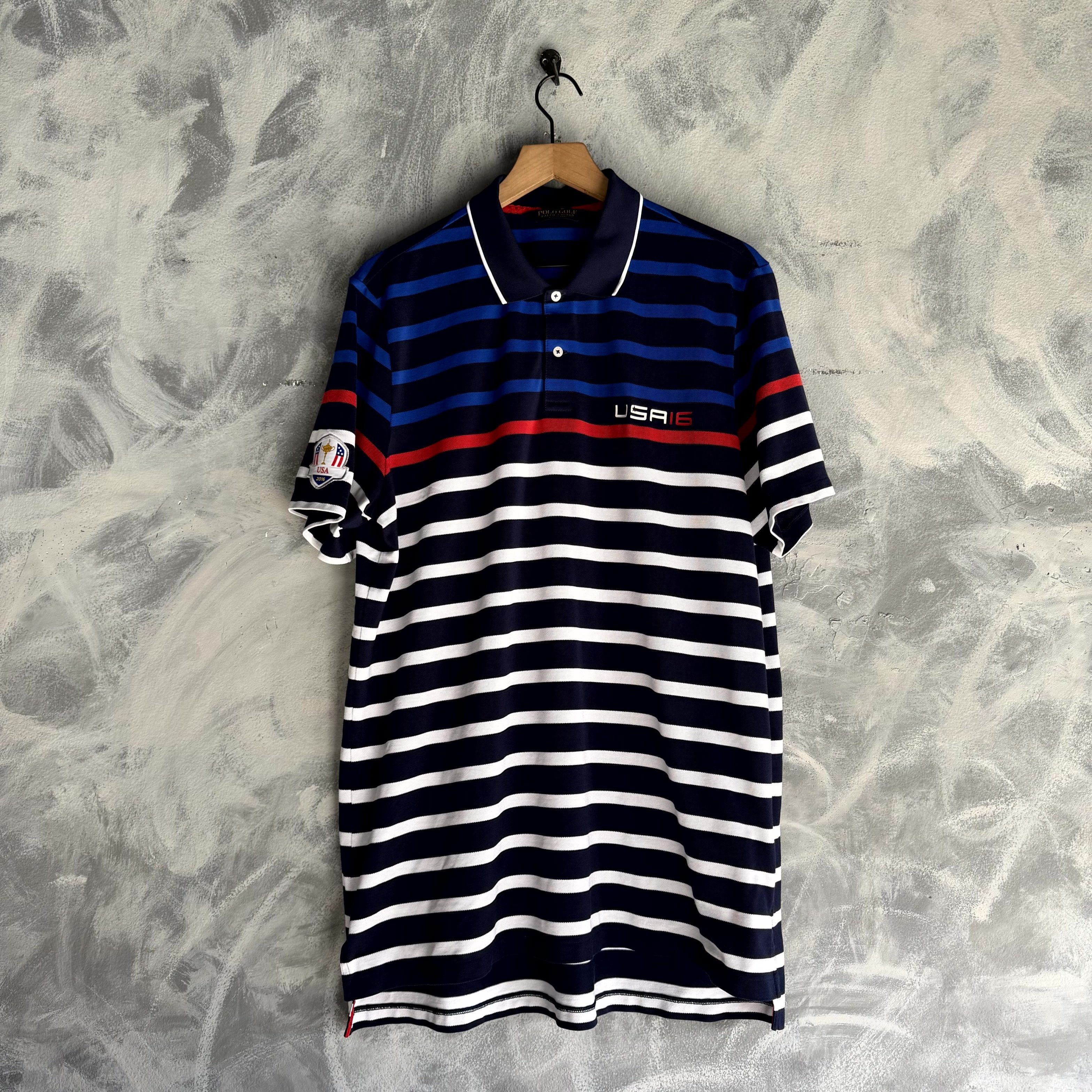 Polo Ralph Lauren Polo Ralph Lauren Polo Shirt Mens XL 2016 Ryder Cup Size US XL / EU 56 / 4 - 1 Thumbnail
