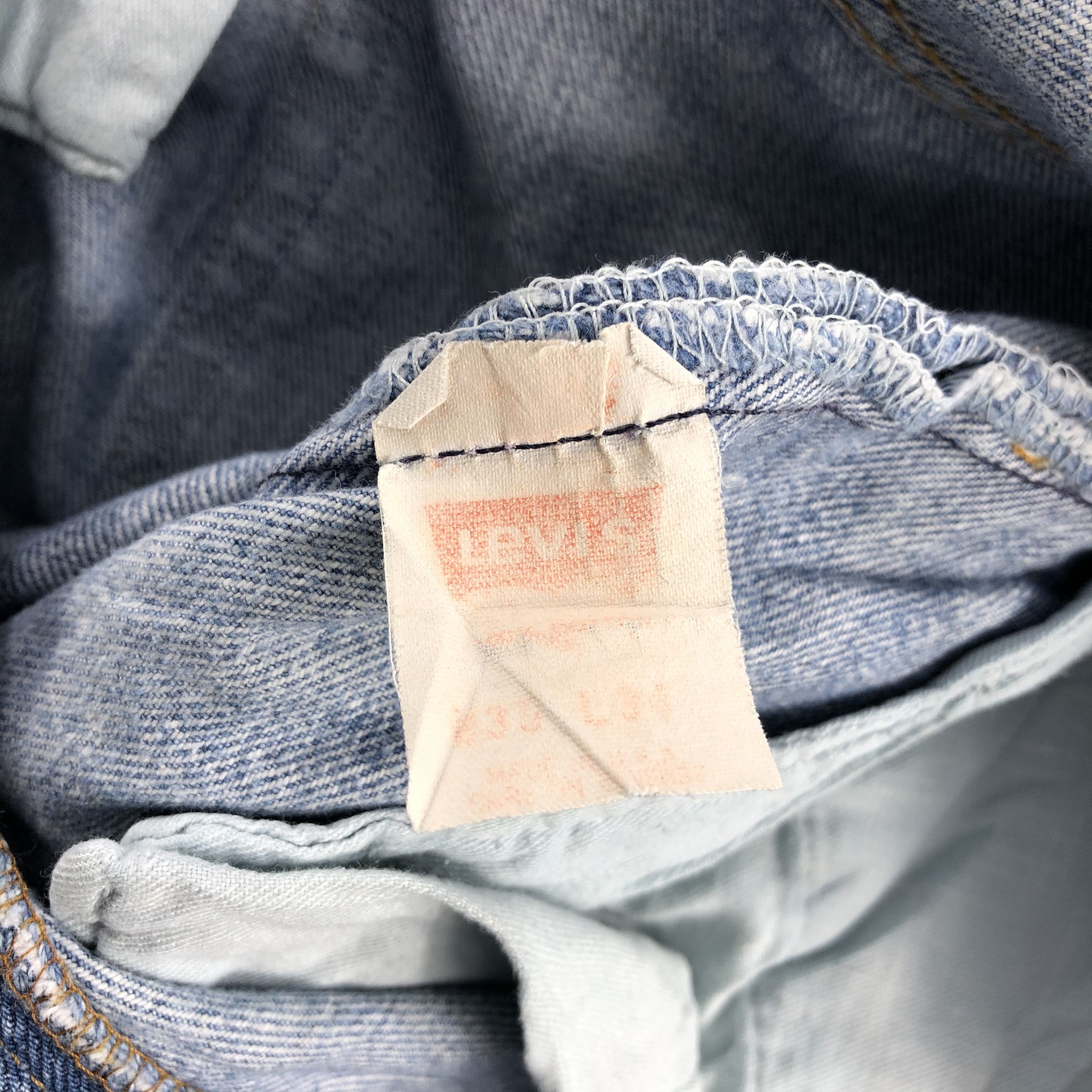 Levi's × Vintage Vintage 90s Light Wash Levis 501 Jeans-JM864 Size US 31 - 11 Thumbnail