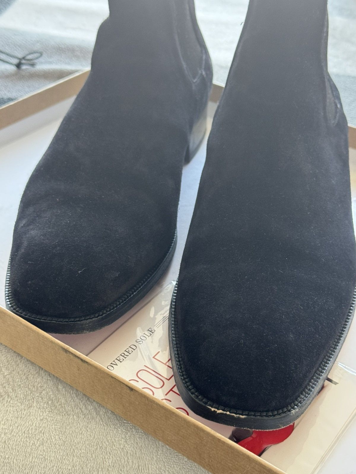 Christian Louboutin Christian Louboutin Chelsea black boots EU 42 Size US 9.5 / EU 42-43 - 10 Thumbnail