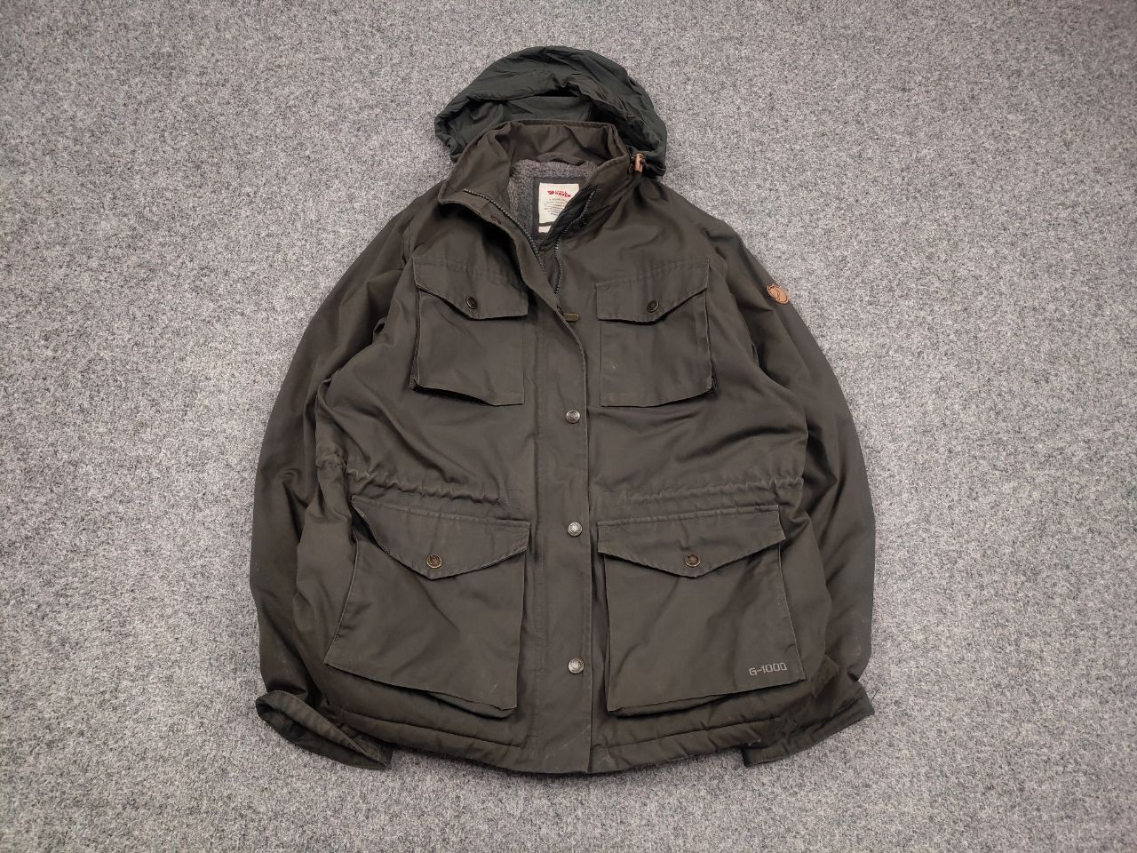 Fjallraven Fjallraven insulated winter G1000 Olive Pocket hoodie Jacket Size M / US 6-8 / IT 42-44 - 2 Thumbnail