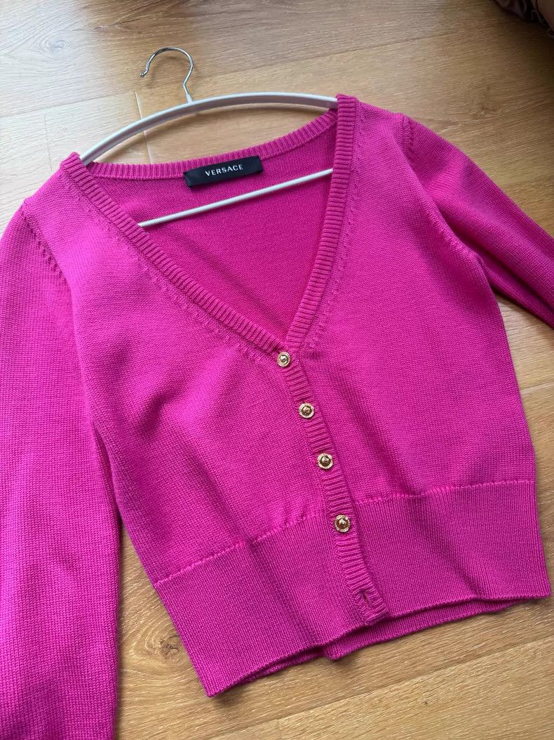 Versace Versace Knitted cardigan Size S / US 4 / IT 40 - 1 Thumbnail