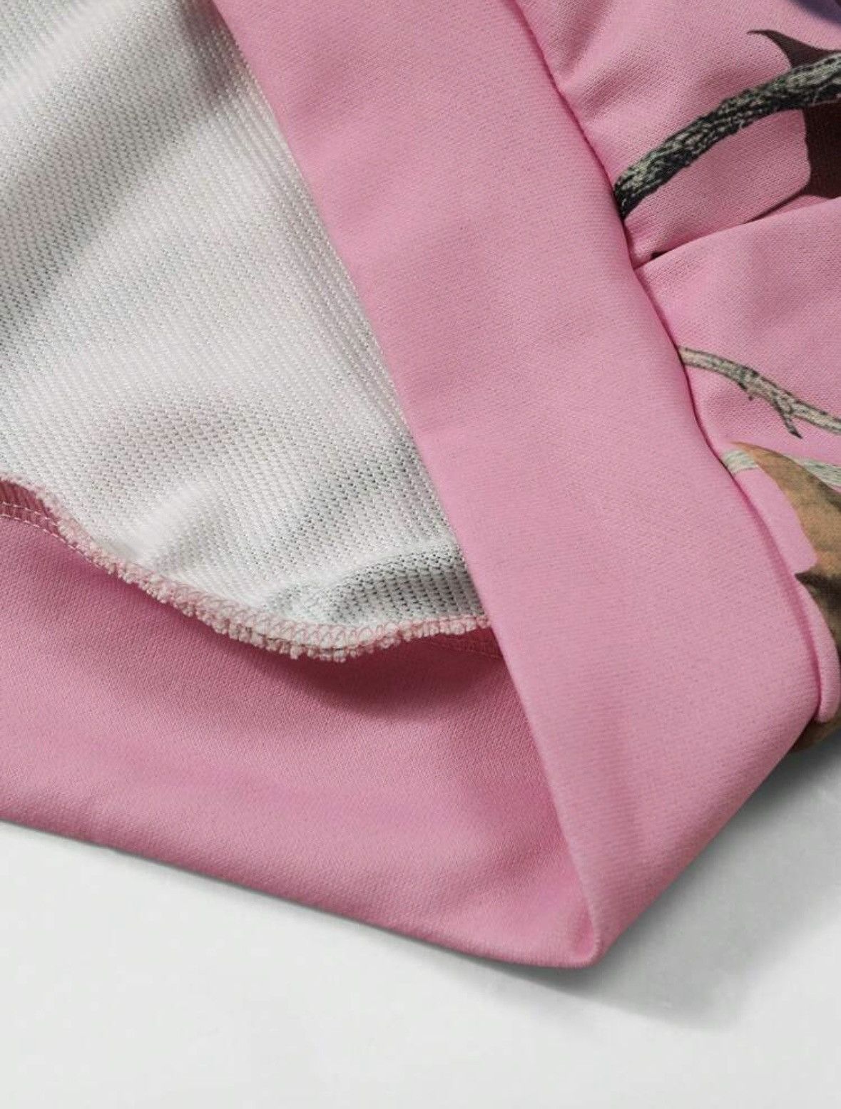 Other Pink forest camouflage oversize hooded zip-up sweatshirt Size US M / EU 48-50 / 2 - 3 Thumbnail
