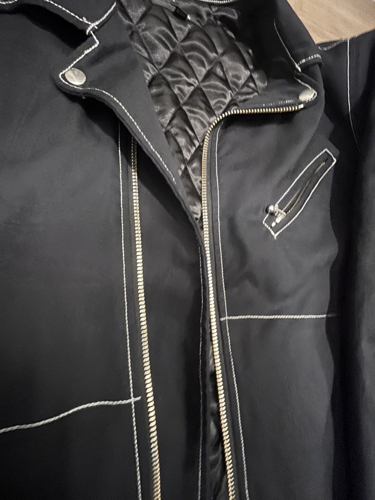 Stussy twill moto jacket stussy Size US M / EU 48-50 / 2 - 2 Thumbnail