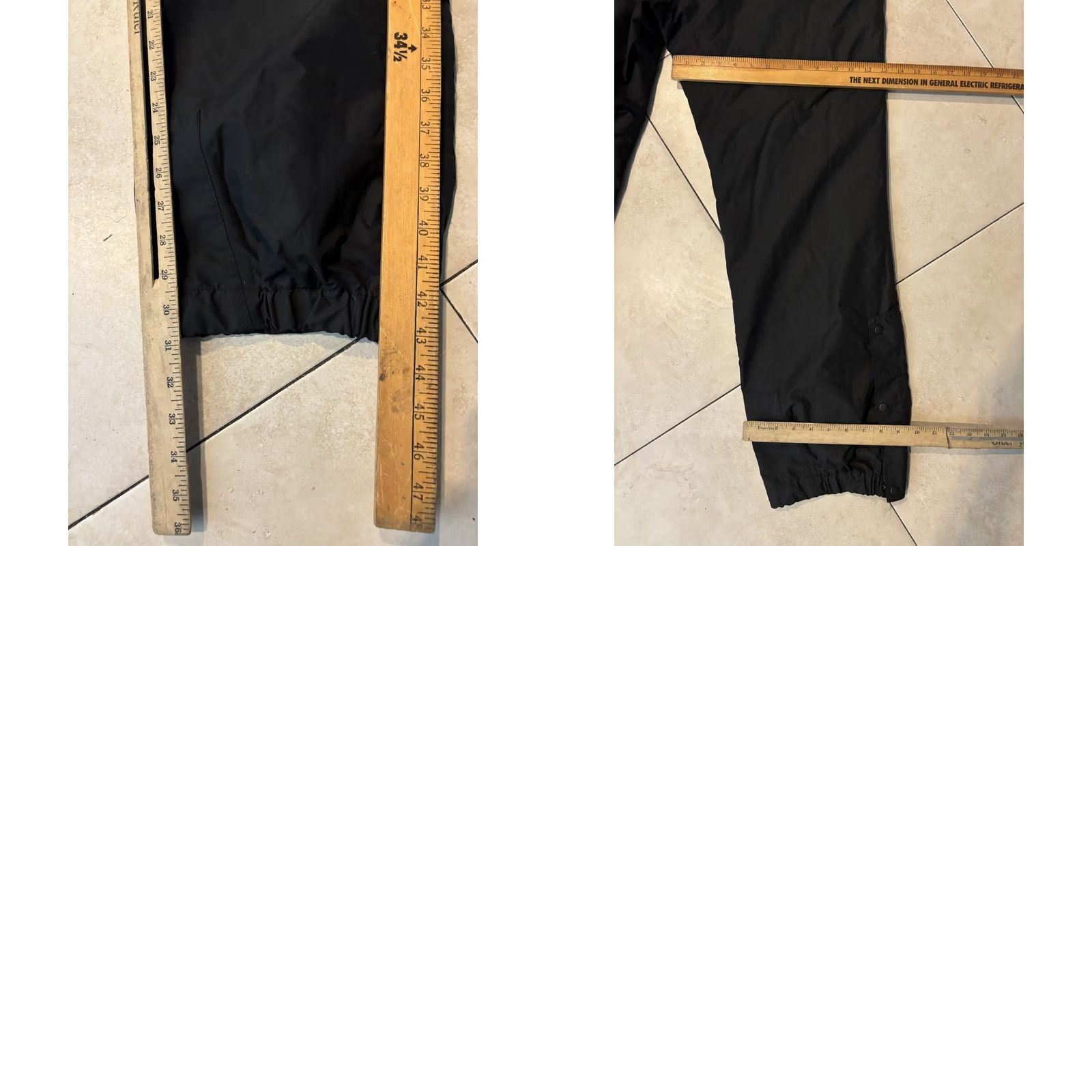 Berghaus Berghaus Pants Mens 34 Black Gore-Tex Rain Waterproof Hiking Belted Zip Pockets Size US 34 / EU 50 - 8 Thumbnail