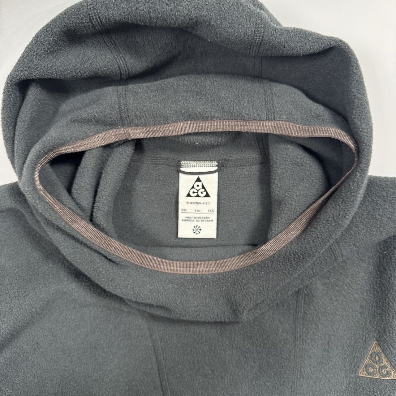 Nike NIKE ACG Therma-FIT Fleece Hoodie Size US XXL / EU 58 / 5 - 3 Thumbnail