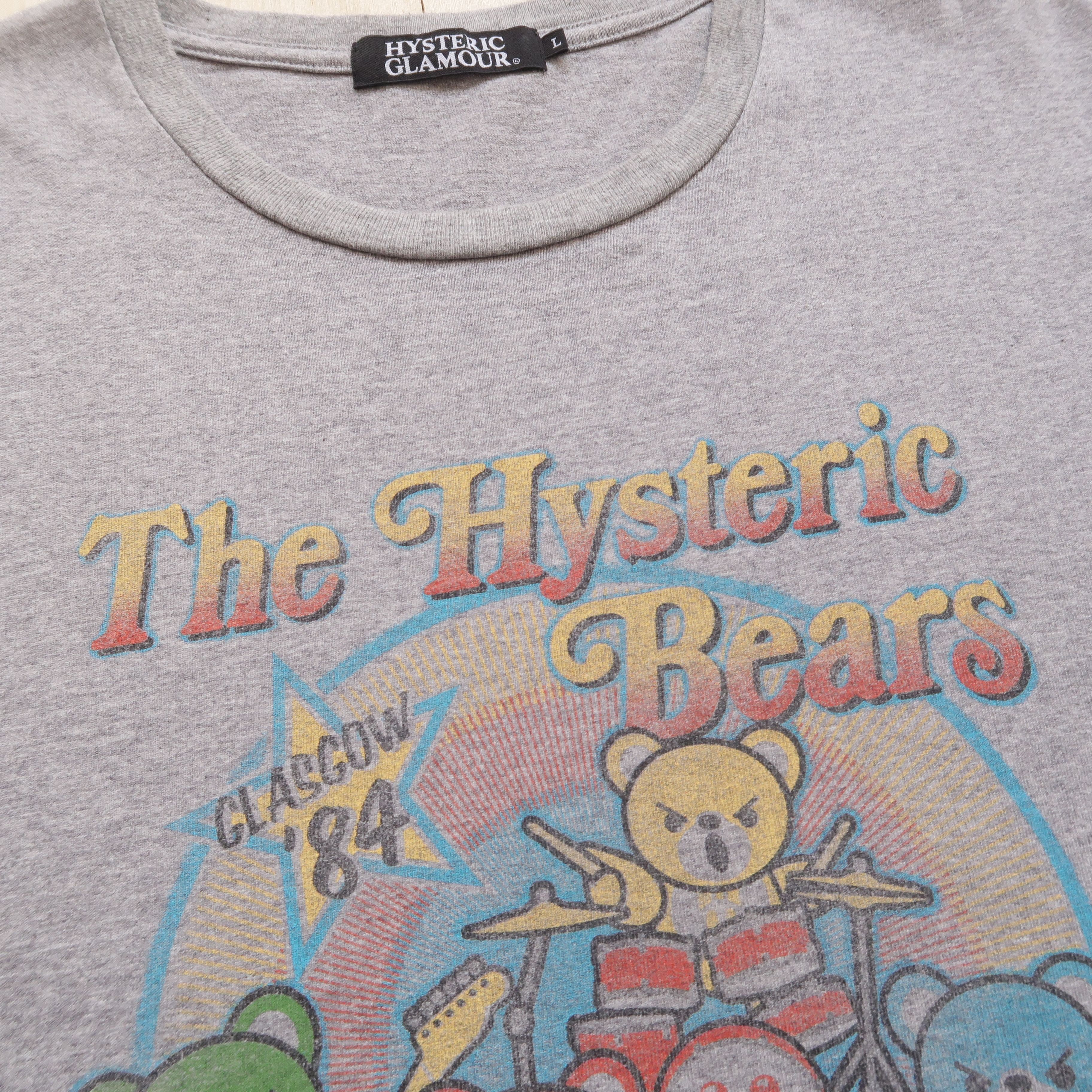 Hysteric Glamour Hysteric Glamour Glasgow 1984 The Hysteric Bears T-Shirt Size US L / EU 52-54 / 3 - 6 Thumbnail