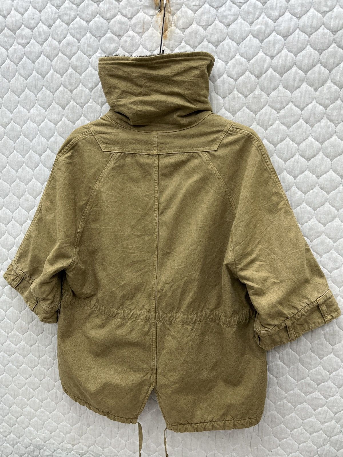 Kapital Kountry 🔥🔥🔥ARCHIVE VINTAGE KAPITAL MILITARY CROPPED FUR LINED PARKA Size US XS / EU 42 / 0 - 5 Thumbnail