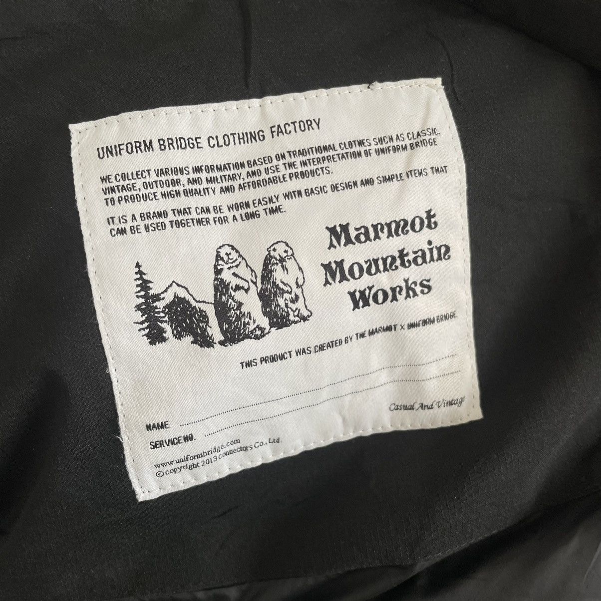 Marmot × Uniform Bridge Marmot x Uniform Bridge Goose Down Puffer Jacket Size US S / EU 44-46 / 1 - 5 Thumbnail