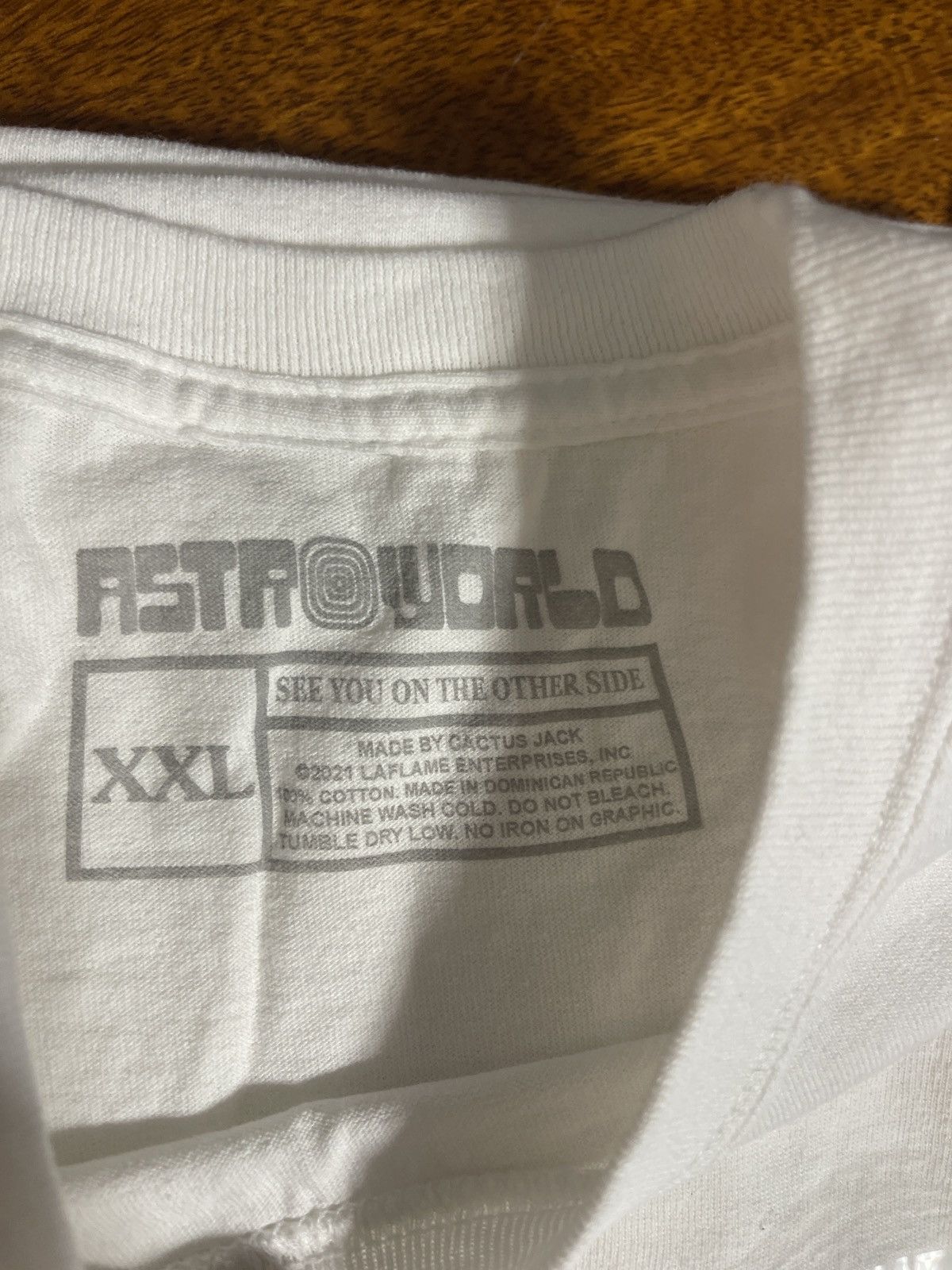 Travis Scott Astroworld White Travis Scott Scare Bear 2021 Tour Size 2XL Size US XXL / EU 58 / 5 - 2 Thumbnail