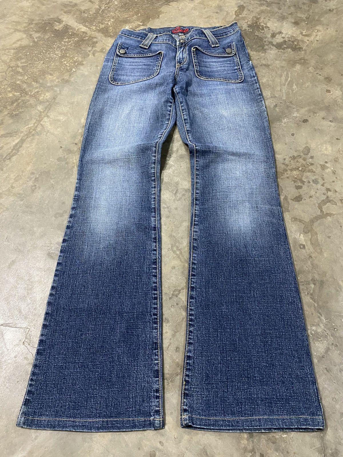 Cult Of Individuality × Vintage Flare Jeans Cult Vintage 90s Flared @212 Size US 28 / EU 44 - 1 Thumbnail