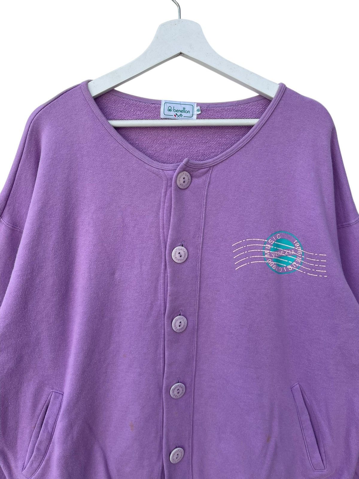 United Colors Of Benetton United Color of Benetton VENEZIA cardigan button up sweater Size XL / US 12-14 / IT 48-50 - 3 Thumbnail