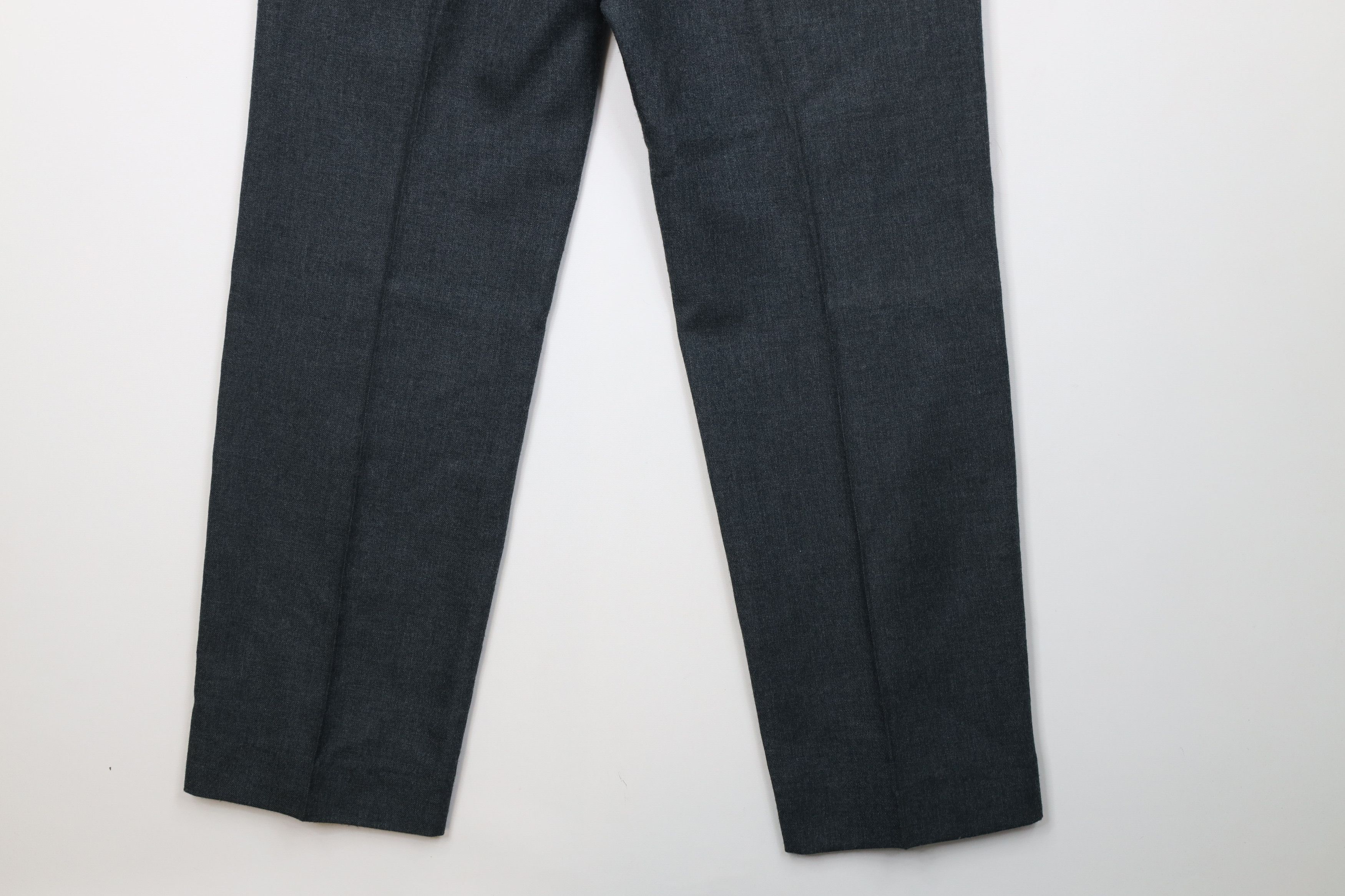 Vintage Vintage 70s Streetwear Heavy Wool Knit Chino Pants Gray USA Size US 34 / EU 50 - 12 Thumbnail
