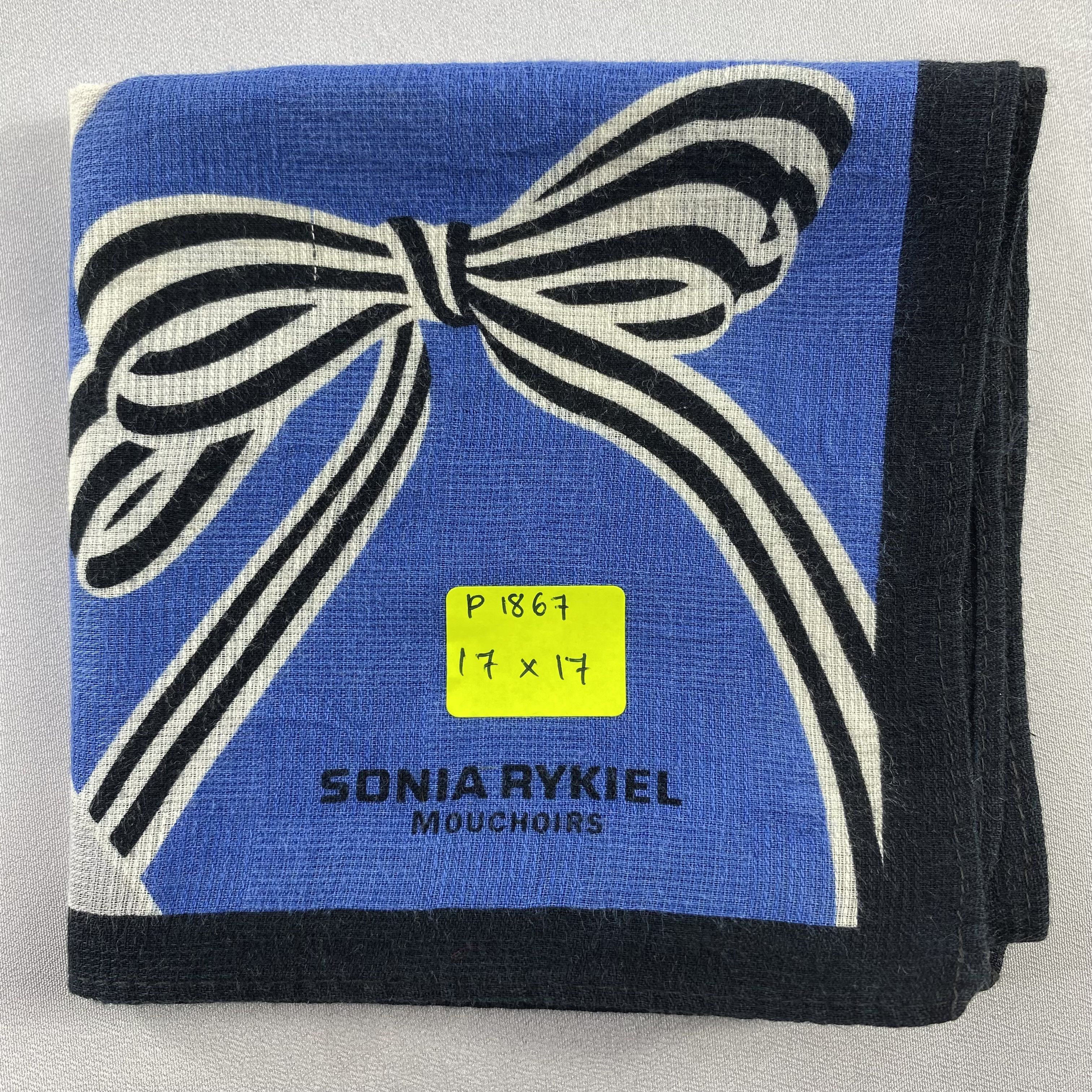 Vintage Sonia Rykiel Bandana/ Handkerchief / Neckerchief-P1867 Size ONE SIZE - 5 Thumbnail