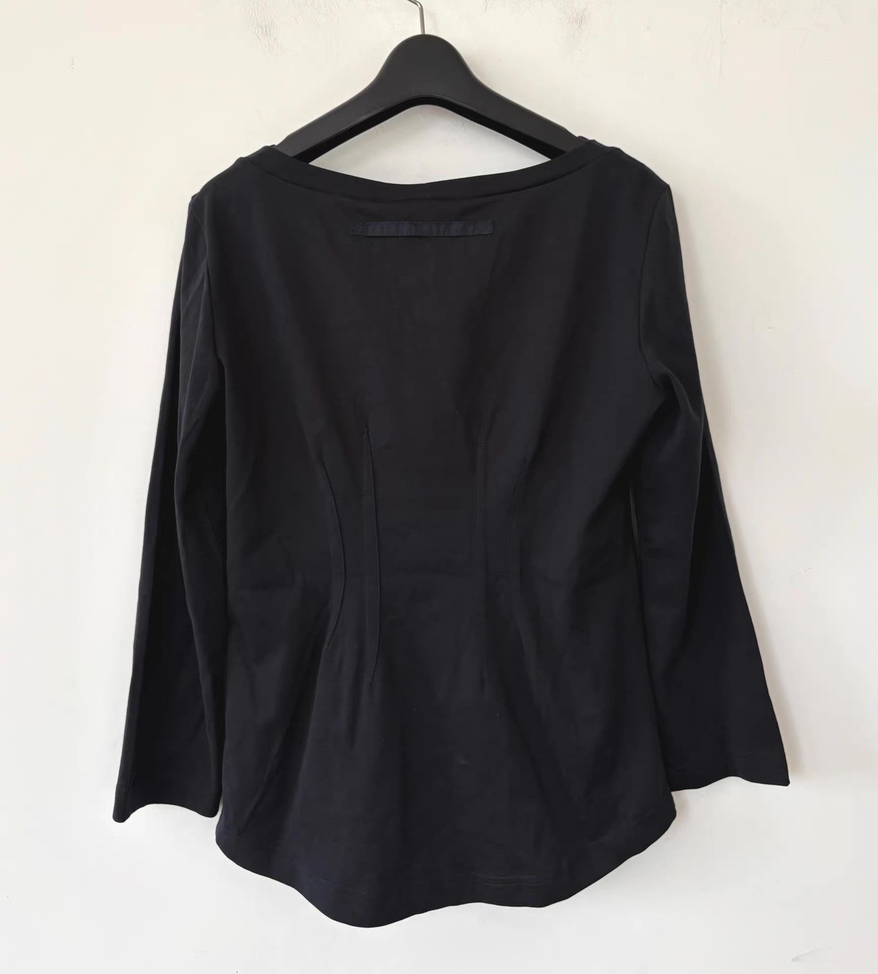 Prada Prada Structured Tailored Long-Sleeve T-shirt。Ｑ21 Size L / US 10 / IT 46 - 5 Thumbnail