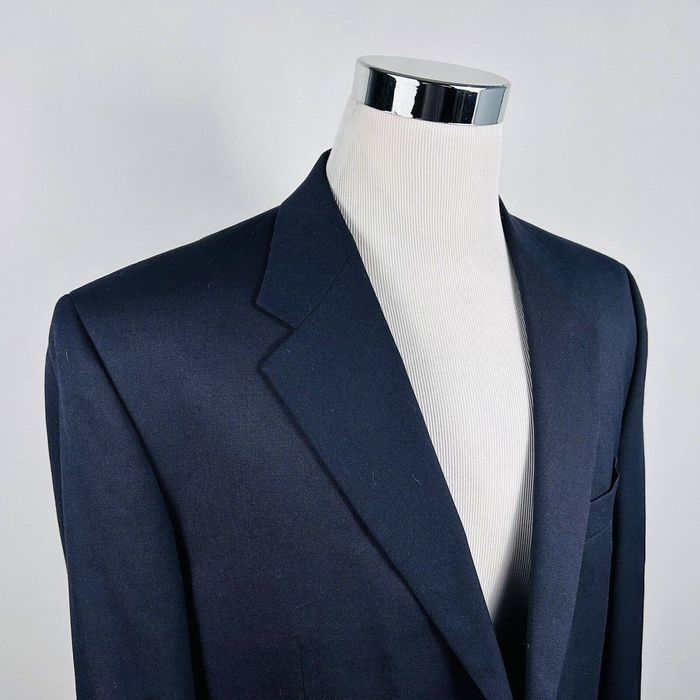 Chaps Chaps 42L Sport Coat 100 Wool Midnight Blue Two Button Grailed