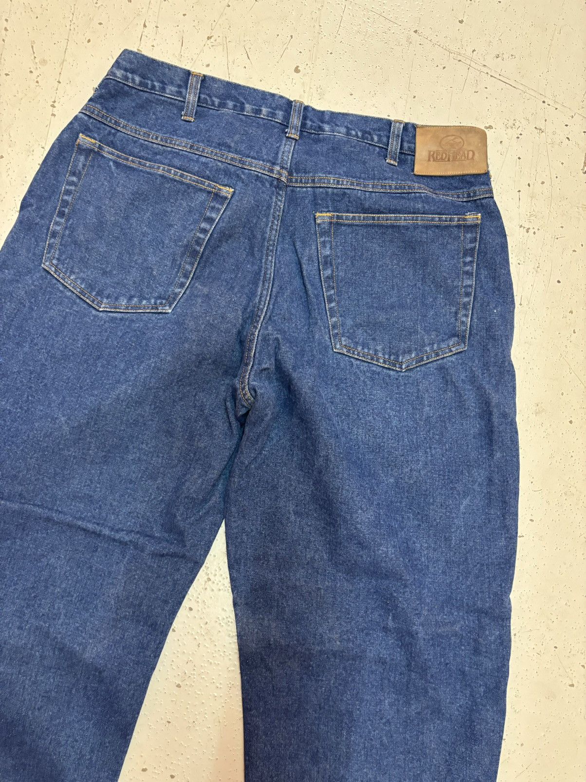 Vintage ***FINAL DROP***RARE REDHEAD FLEECE LINED DENIM PANT 38x32 Size US 38 / EU 54 - 13 Thumbnail