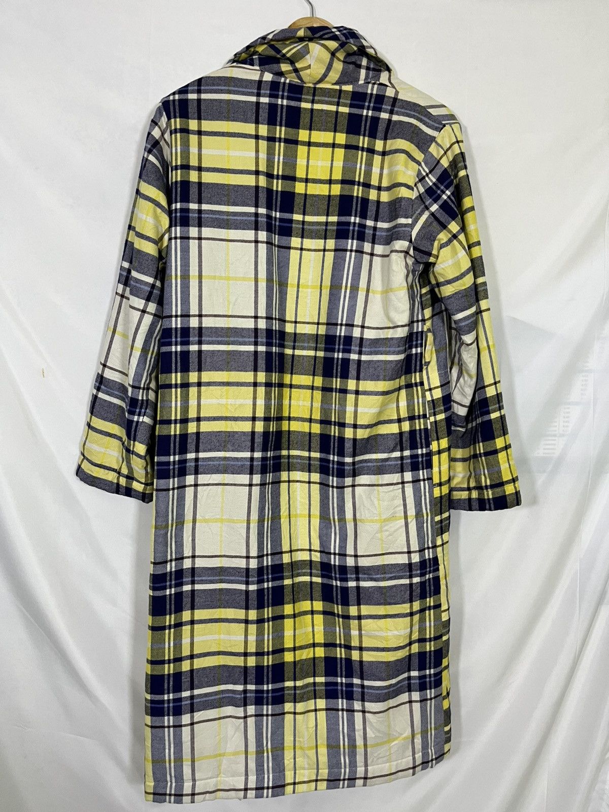 Tsumori Chisato TSUMORI CHISATO SLEEP WEAR PLAID COAT JACKET Size M / US 6-8 / IT 42-44 - 8 Thumbnail