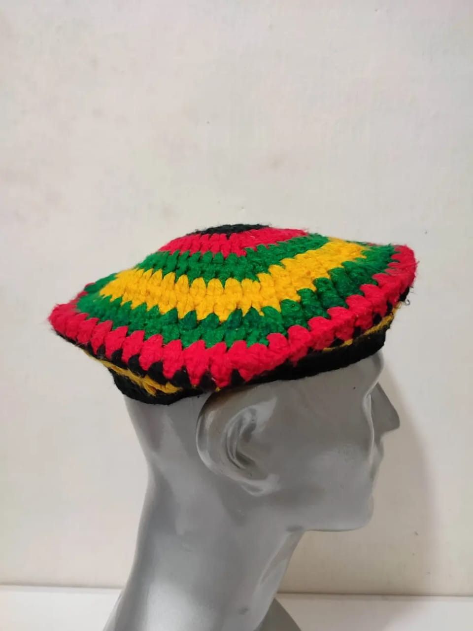 Other Unknown Knitted Beret Hats Reggae Nice Design Colour Size ONE SIZE - 4 Thumbnail