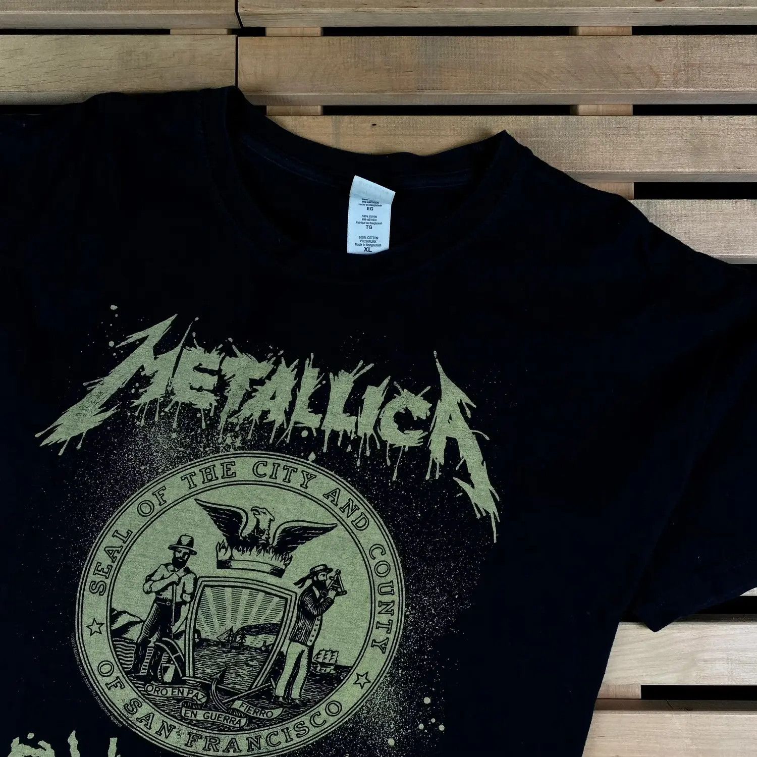 Band Tees Men’s T-Shirt Metallica Vintage Size XL Size US XL / EU 56 / 4 - 2 Thumbnail