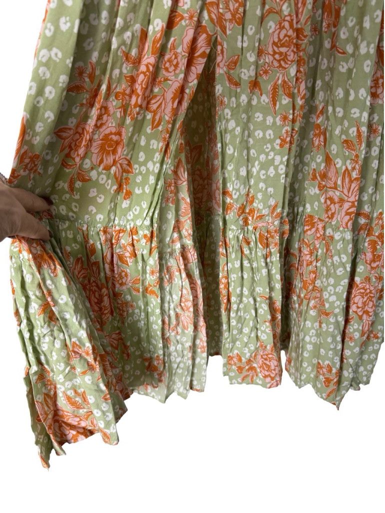 chinese dress ladies Abel the Label Anthropologie Rumi Maxi Dress NWT Teal Blue Pink Sexy B   Amyshandicrafts