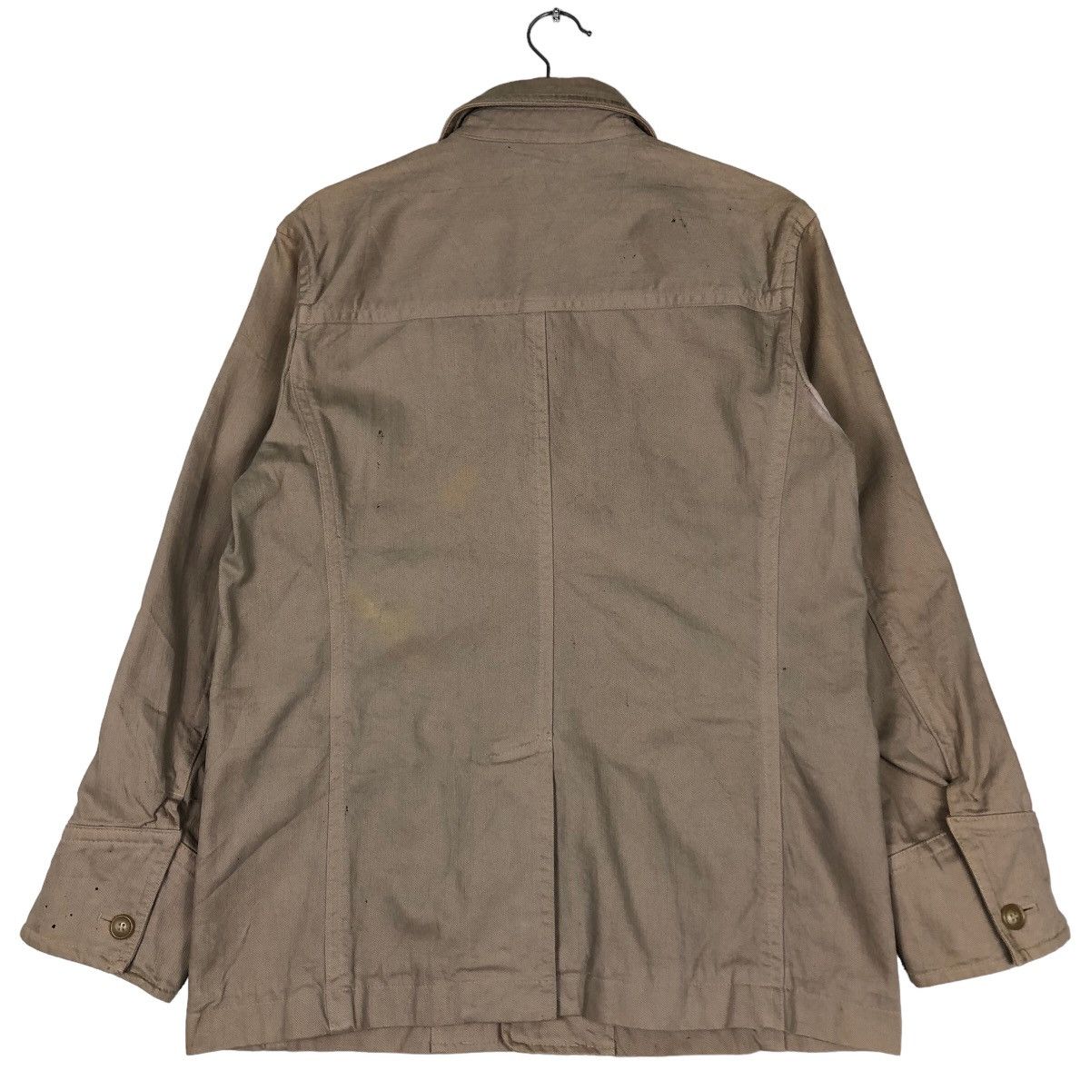 Japanese Brand 🔥Vtg Chore Jacket Military Collection Slant Pocket 3D Size US M / EU 48-50 / 2 - 8 Thumbnail