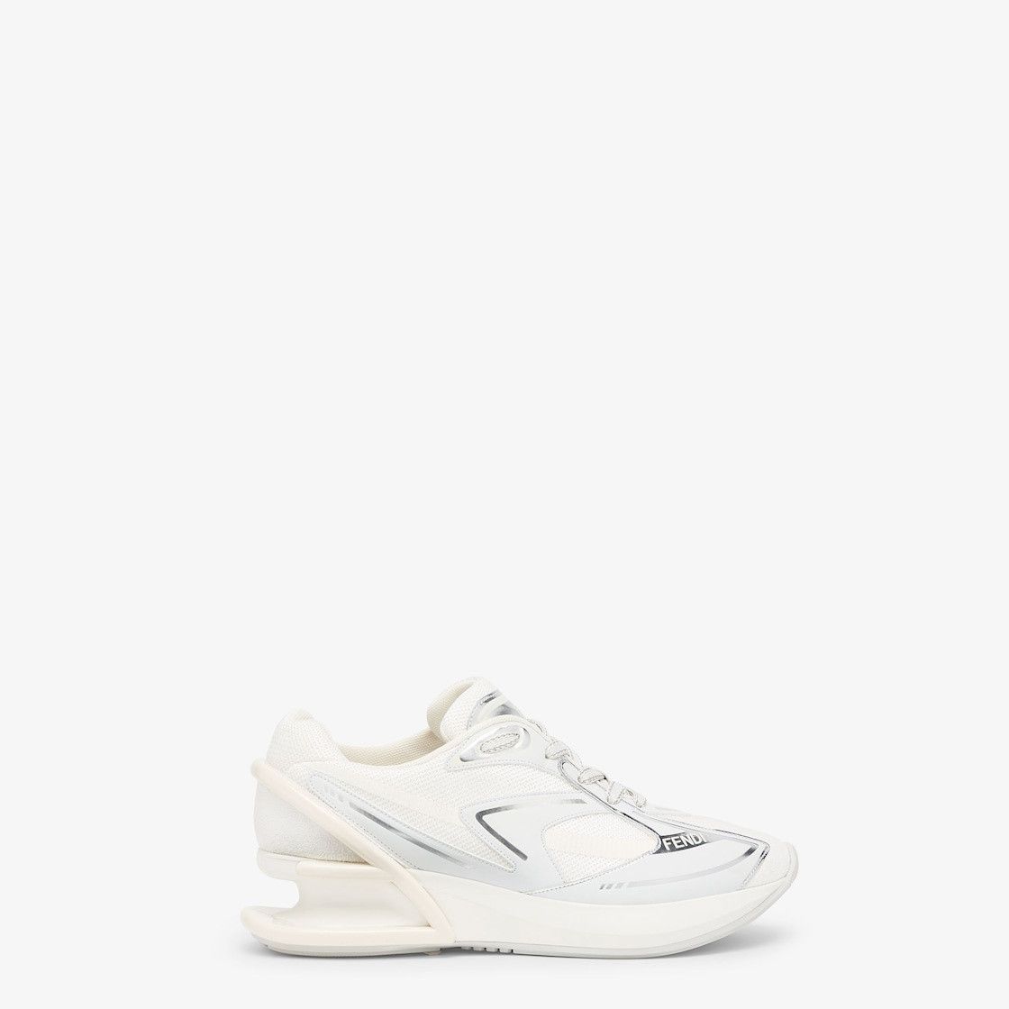 Fendi o1w1db10425 First 1 Low-Top Sneakers in White/Multicolor Size US 9 / IT 39 - 1 Thumbnail