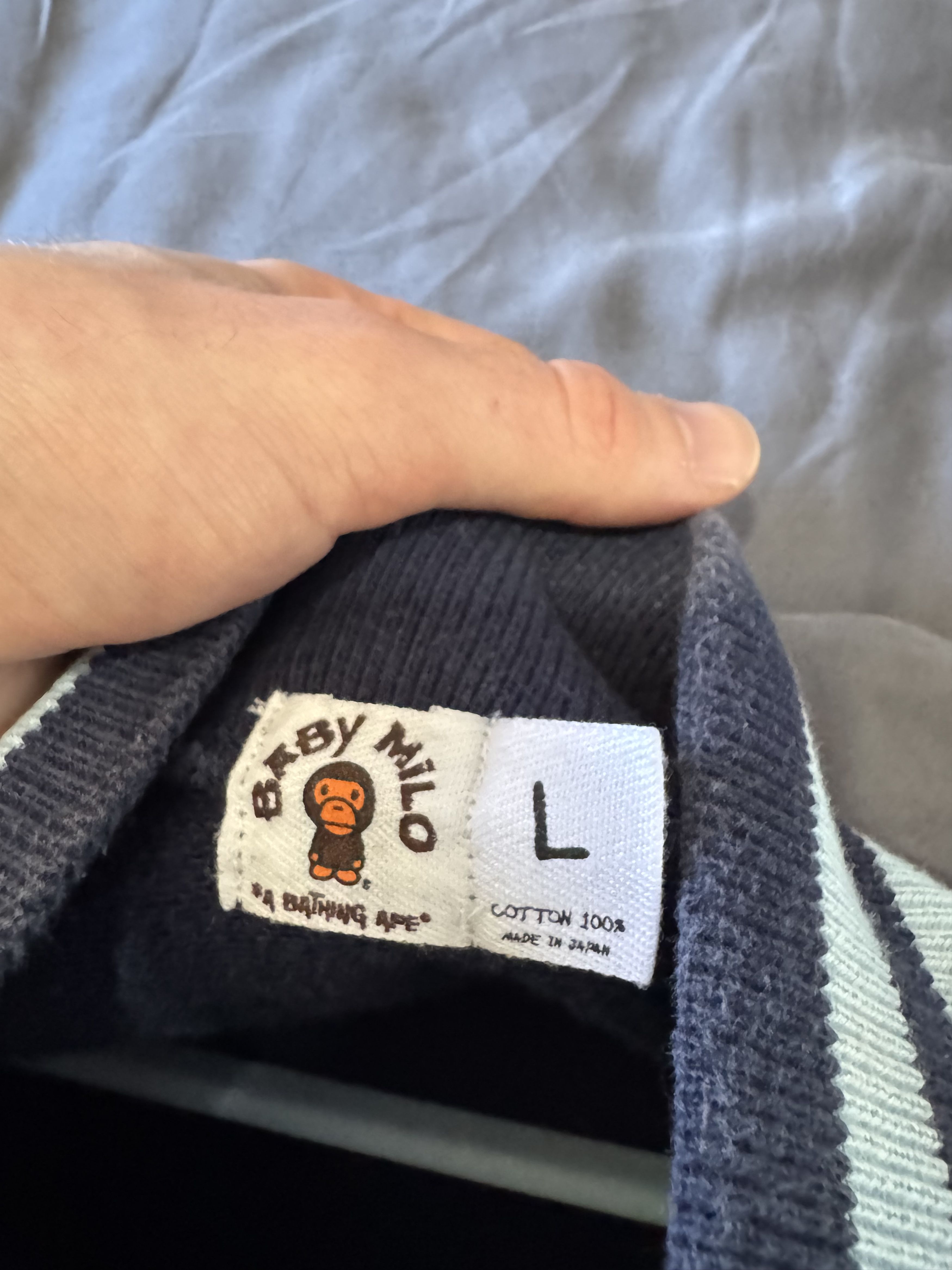 Bape Baby Milo x BAPE Varsity Jacket (2006) Size US L / EU 52-54 / 3 - 5 Thumbnail