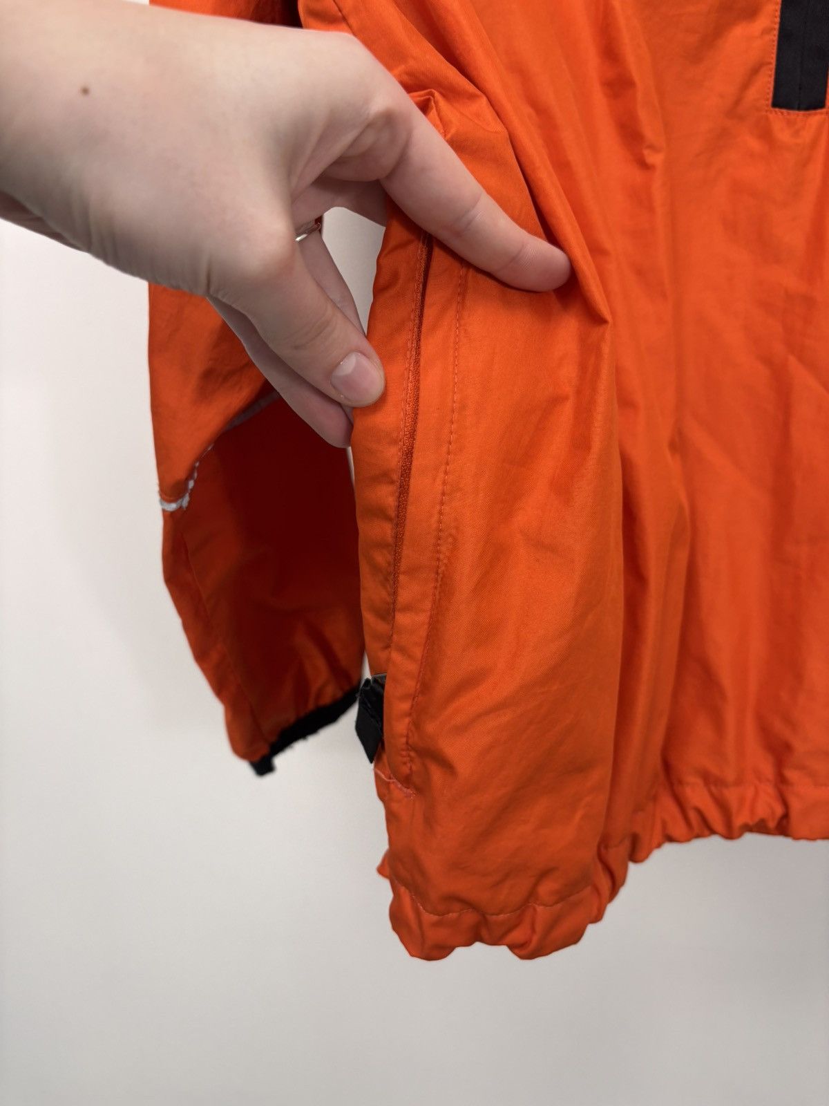 Nike Vintage 1990s Nike Y2K Orange Half Zip Windbreaker Jacket Size US M / EU 48-50 / 2 - 21 Thumbnail