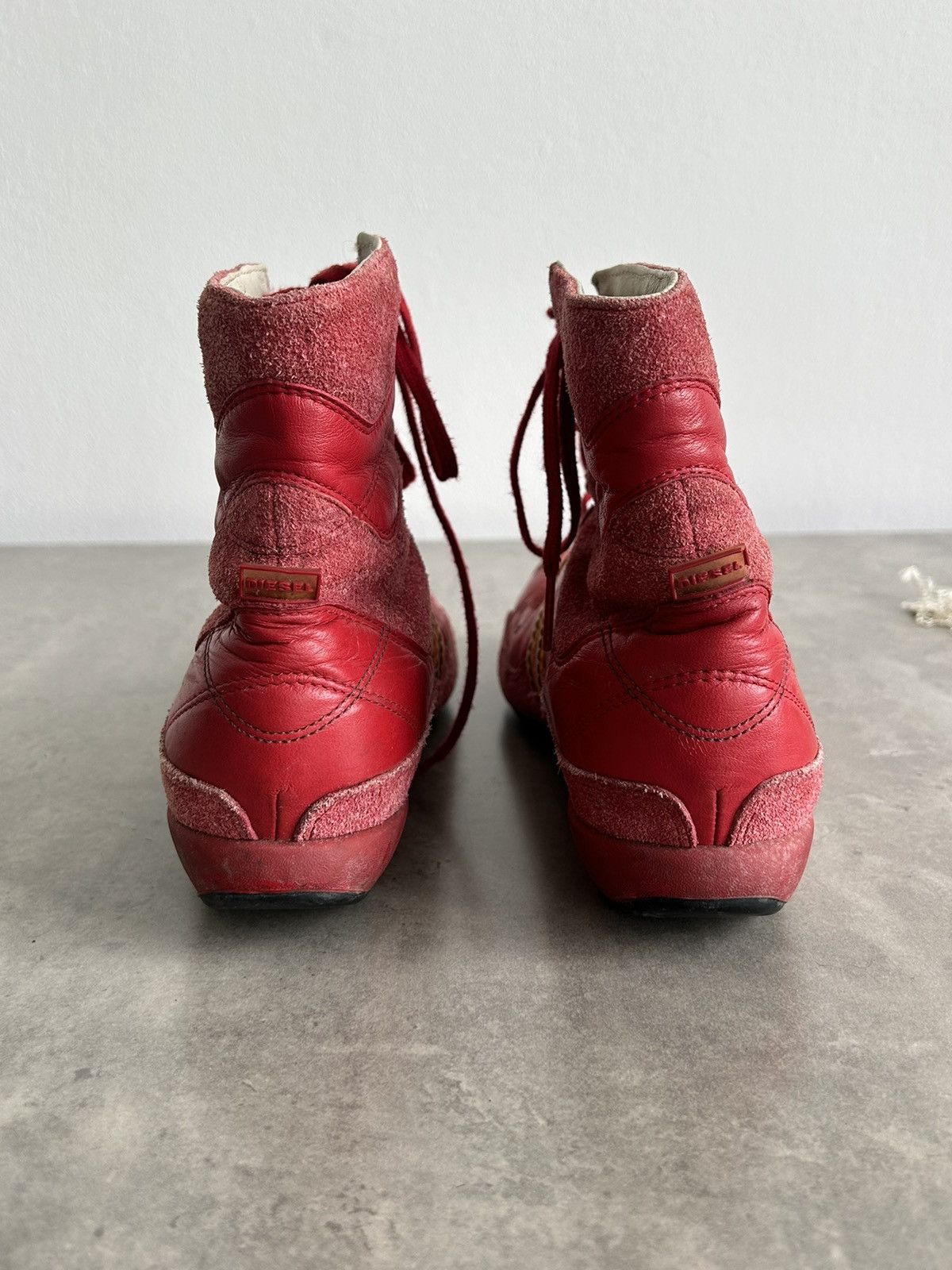Diesel × Vintage Diesel vintage suede leather boots archive Y2K Size US 7 / IT 37 - 7 Thumbnail