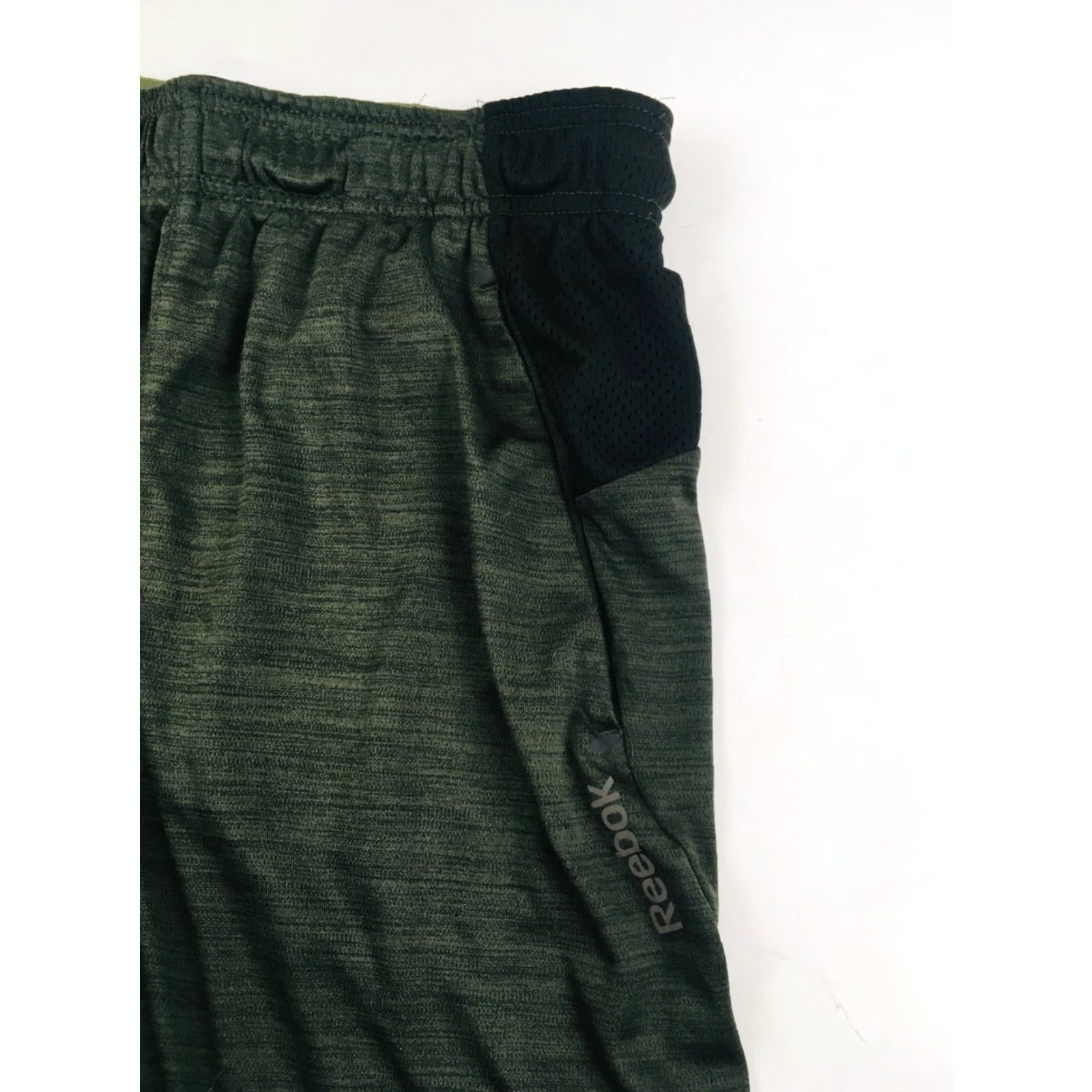 Reebok VINTAGE Reebook Short Mens Size S Dark Green Drawstring Activewear Size US 28 / EU 44 - 5 Thumbnail
