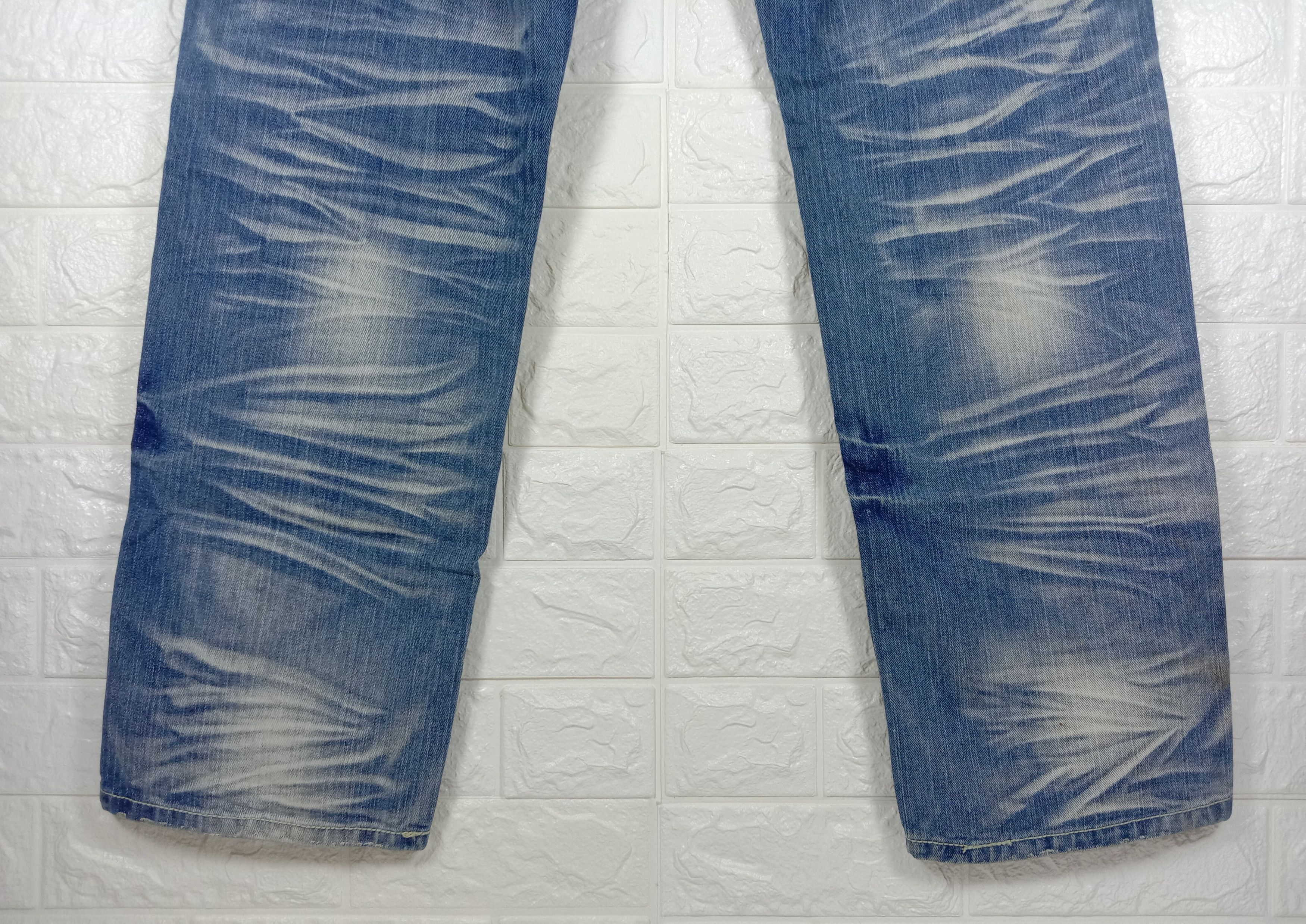 Japanese Brand Vintage Love Denim Patchwork Distressed Design Jeans Size US 34 / EU 50 - 8 Thumbnail