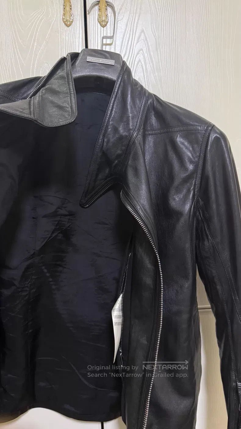 Rick Owens RICK OWENS Zip-up Leather Jacket Size US M / EU 48-50 / 2 - 8 Thumbnail