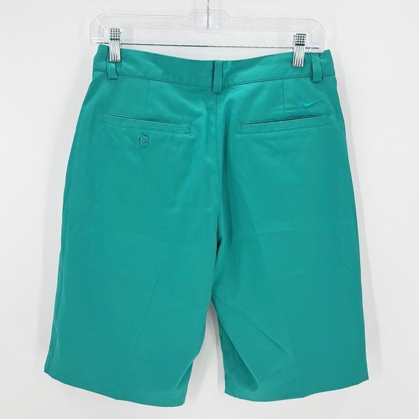 Nike Nike Golf Dri Fit standard fit size 28/S teal green summer Size US 28 / EU 44 - 2 Thumbnail