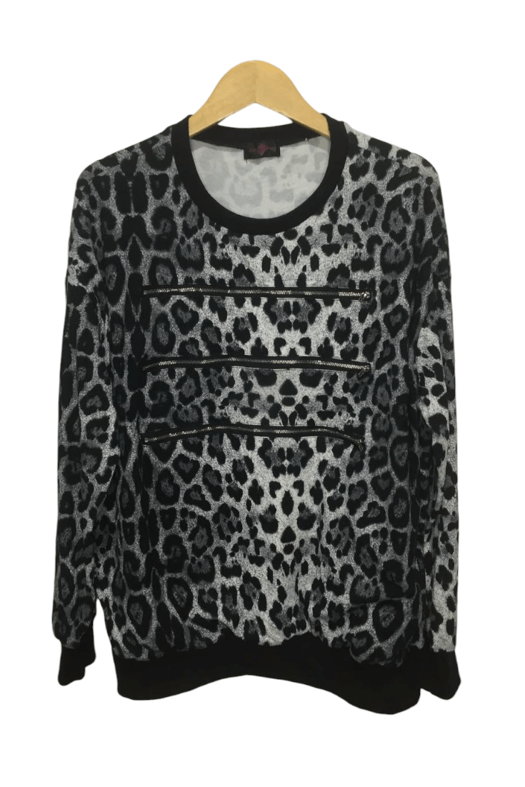 Beauty Beast crazy sick DRUG HONEY BONDAGE PUNK ZIP LEOPARD Size US M / EU 48-50 / 2 - 2 Thumbnail
