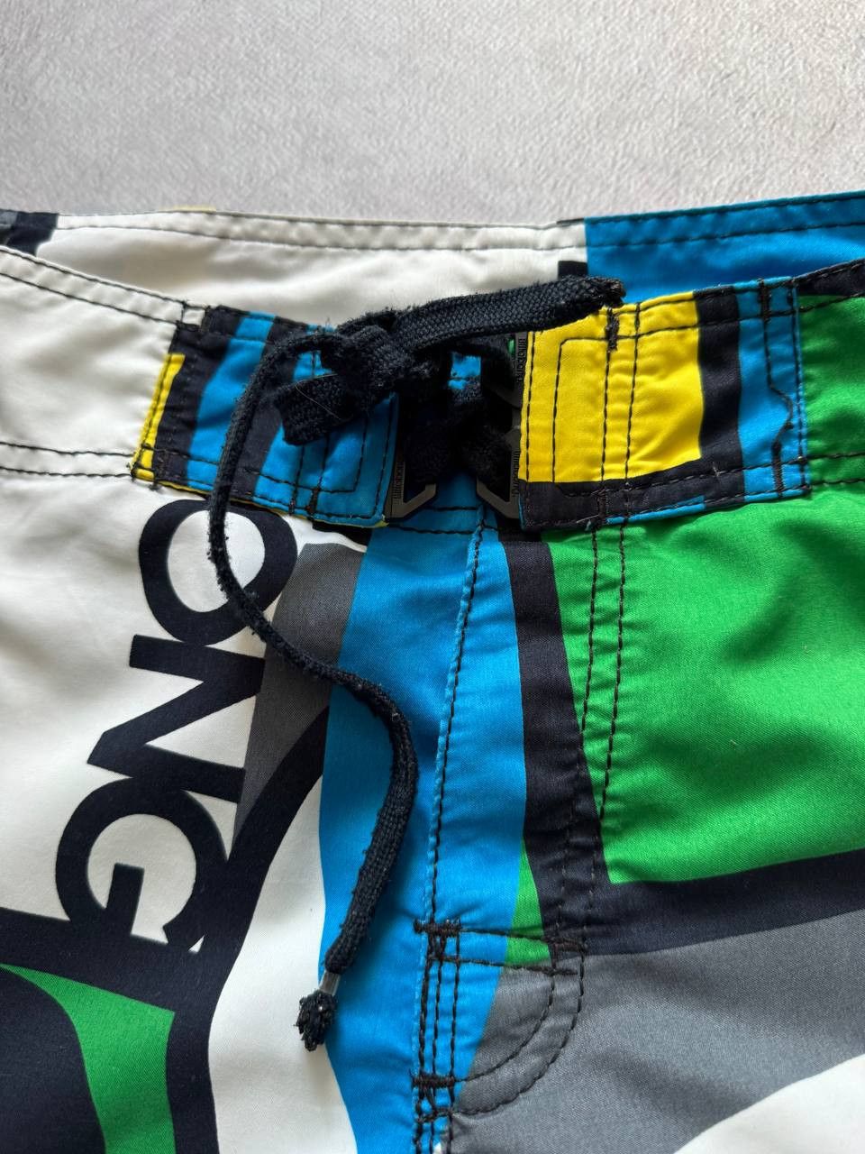 Billabong vintage y2k billabong swim shorts bath suit trunks graffiti Size US 32 / EU 48 - 8 Thumbnail