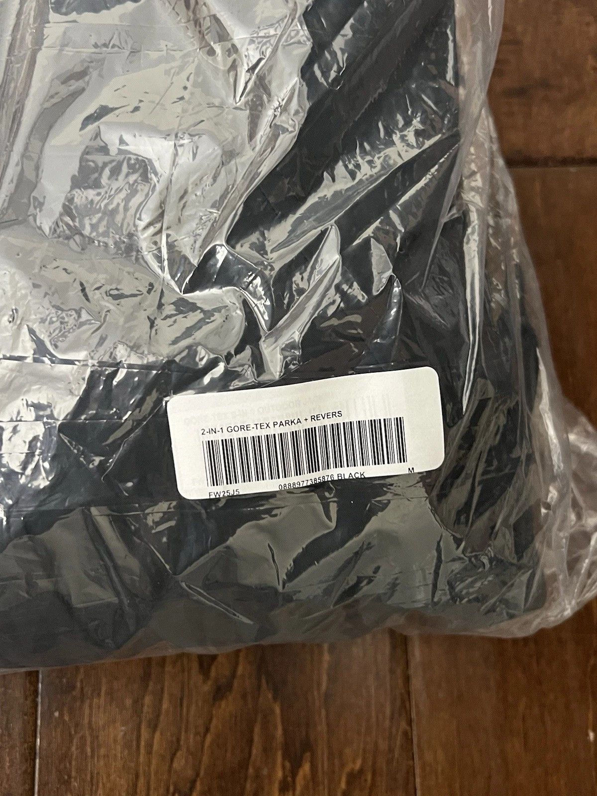 Supreme Supreme FW25 2 in 1 GORE-TEX Parka + Jacket Black Medium New Size US M / EU 48-50 / 2 - 7 Thumbnail